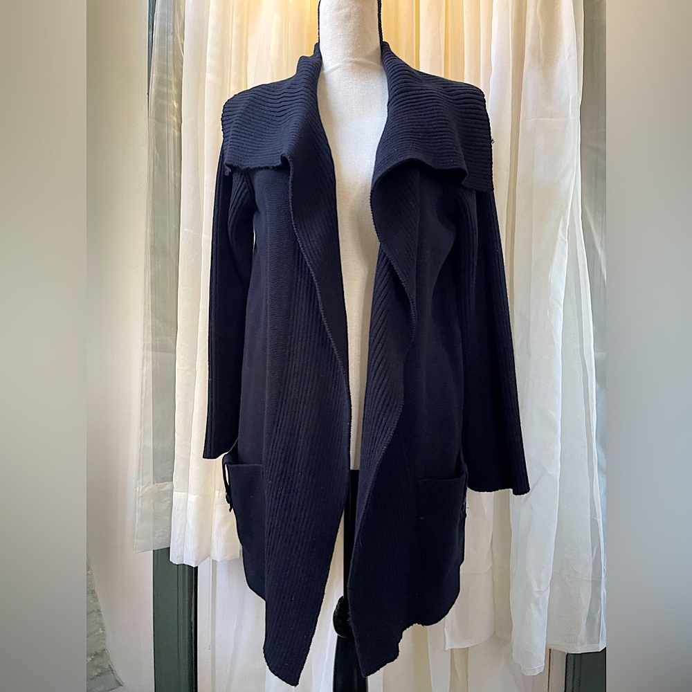 NWT Dana Bauchman Black Dressy Cardigan